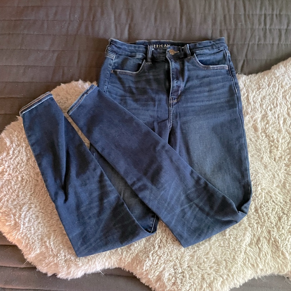 AEO curvy high-rise jegging